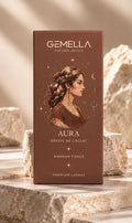 Coffret GEMELLA Aura, extensions de cils Volume Russe brun 0,07, déesse de l'éclat